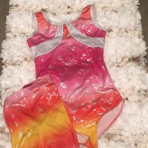 Colorful Future Star Leotard and shorts